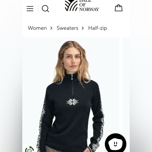 Dale of Norway 100% Merino Wool Sweater - Picture 2 of 9